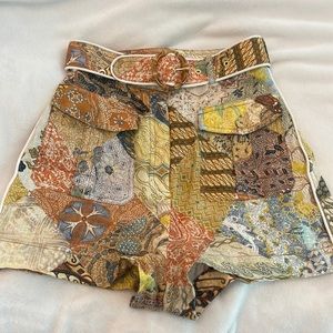 NWOT ZIMMERMANN SHORTS